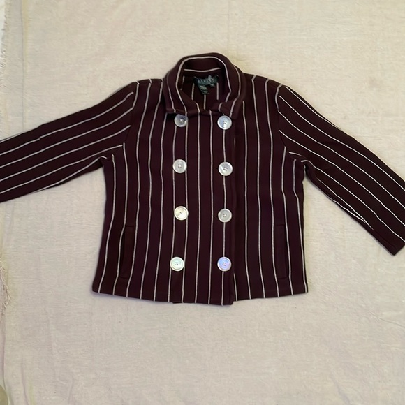 Ralph Lauren blazer knitted size P/P - Picture 2 of 10